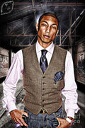 Pharrell - Rapper - Poster | Canvas Wall Art Print