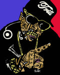 Pimp C In Full Color - Rapper - Poster | Canvas Wall Art Print