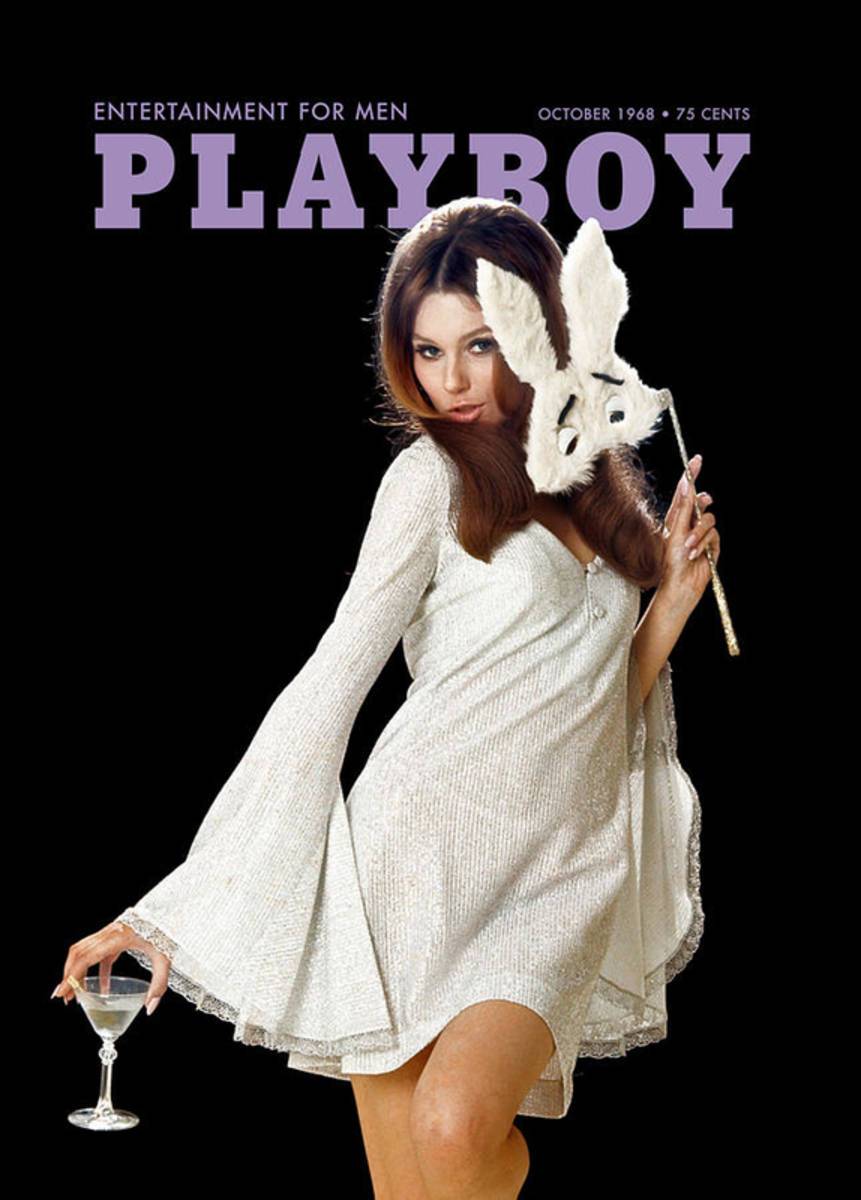 Playboy, October 1968 - Poster | Canvas Wall Art Print