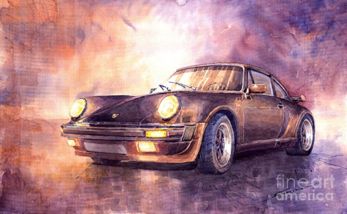 Porsche 911 Turbo 1979 - Poster | Canvas Wall Art Print