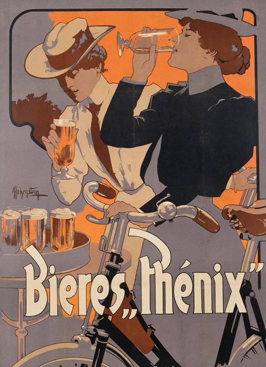 Poster Advertising Phenix Beer - Poster | Canvas Wall Art Print
