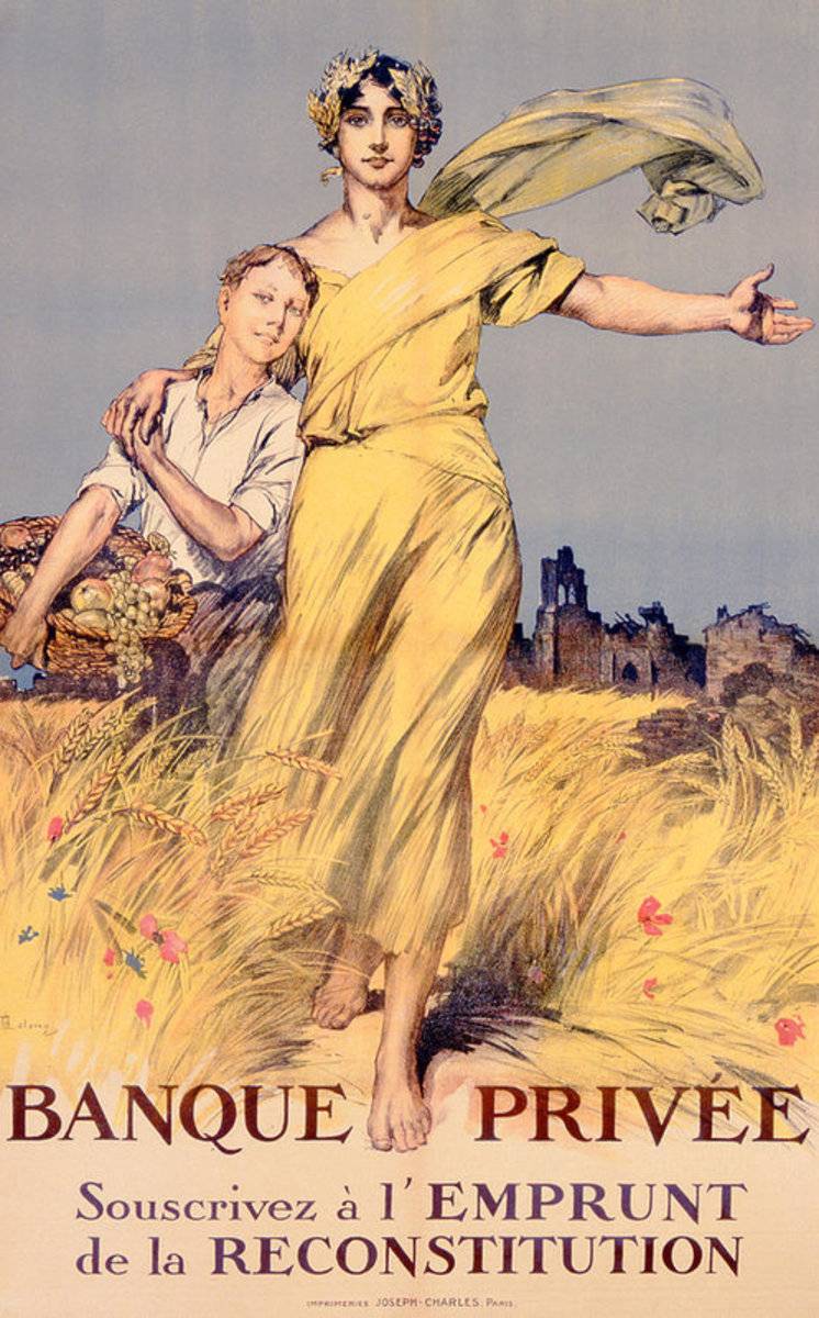 Poster Advertising The National Loan - Poster | Canvas Wall Art Print