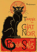 Poster For The Tour Of Le Chat Noir, 1896 - Poster | Canvas Wall Art Print