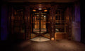 Revolving Door Entrance To Michael Jordan Steak House - Chicago - Poster | Canvas Wall Art Print