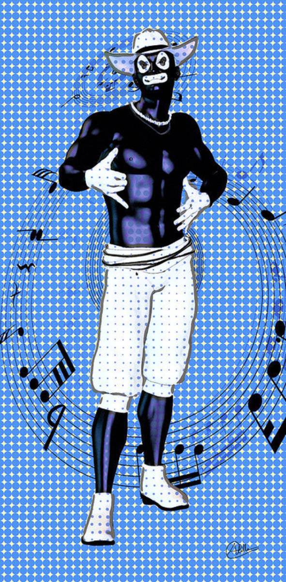 Rhythm King - Rapper - Poster | Canvas Wall Art Print