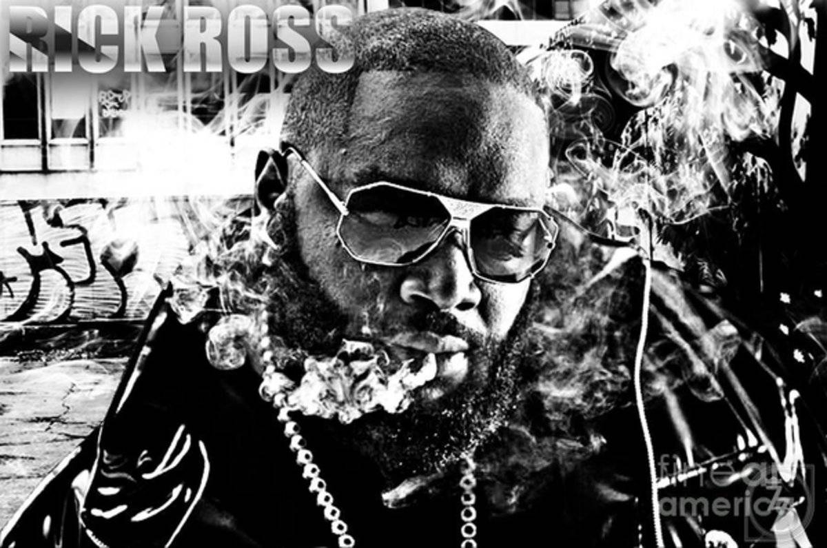 Rick Ross - Rapper - Poster | Canvas Wall Art Print