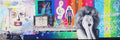 Riding The Brains Waves' Collage - Poster | Canvas Wall Art Print