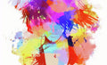 Rihanna Paint Splatter - Rapper - Poster | Canvas Wall Art Print