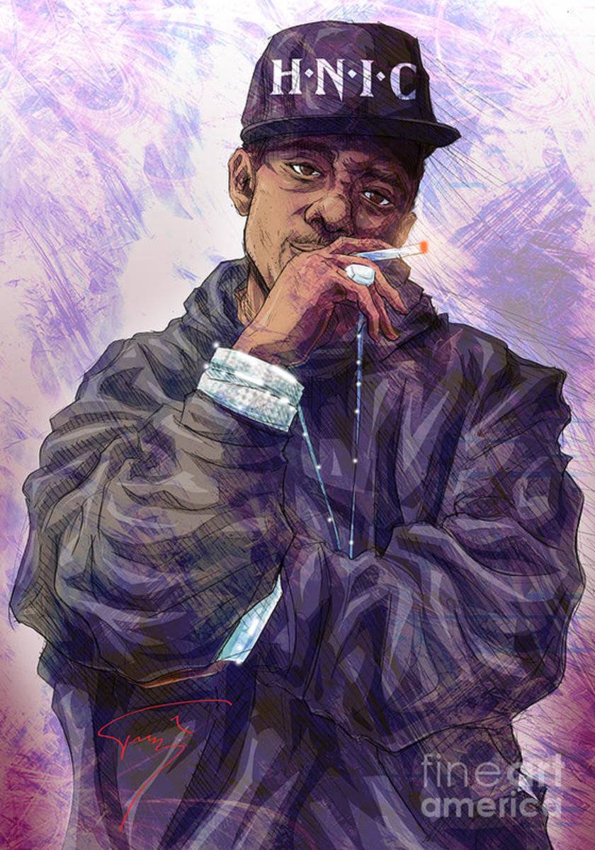 Rip - Rapper - Poster | Canvas Wall Art Print