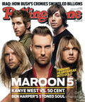 Rolling Stone Cover - Volume #1034 - 9/6/2007 - Maroon 5 - Poster | Canvas Wall Art Print