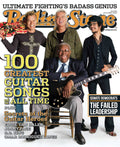 Rolling Stone Cover - Volume #1054 - 6/12/2008 - Guitar Gods - Poster | Canvas Wall Art Print