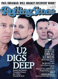 Rolling Stone Cover - Volume #1074 - 3/19/2009 - U2 - Poster | Canvas Wall Art Print