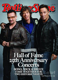 Rolling Stone Cover - Volume #1092 - 11/26/2009 - Bono, Mick Jagger, And Bruce Springsteen - Poster | Canvas Wall Art Print