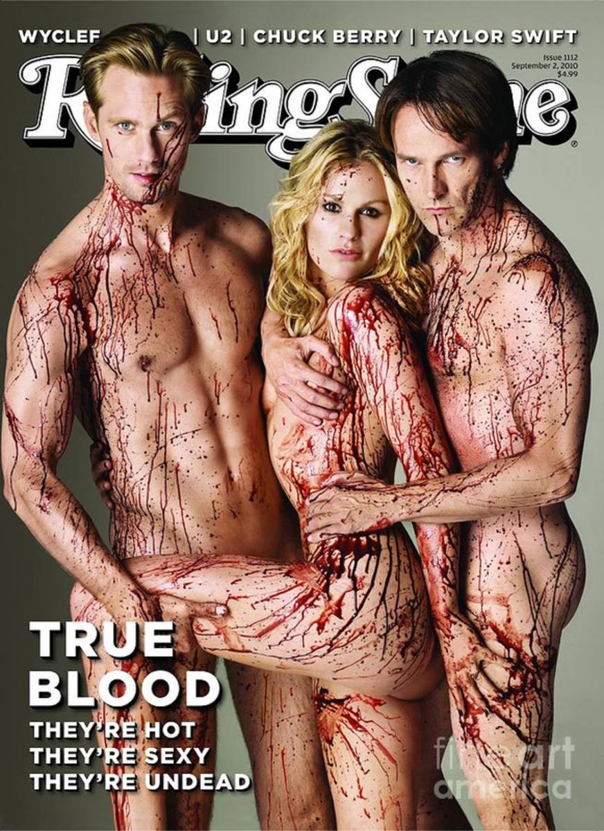 Rolling Stone Cover - Volume #1112 - 9/2/2010 - Cast Of True Blood - Poster | Canvas Wall Art Print