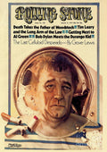 Rolling Stone Cover - Volume #130 - 3/15/1973 - Robert Mitchum - Poster | Canvas Wall Art Print