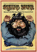 Rolling Stone Cover - Volume #148 - 11/22/1973 - Jerry Garcia - Poster | Canvas Wall Art Print