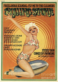 Rolling Stone Cover - Volume #167 - 8/15/1974 - Steely Dan - Poster | Canvas Wall Art Print