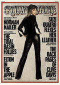 Rolling Stone Cover - Volume #177 - 1/2/1975 - Suzi Quatro - Poster | Canvas Wall Art Print