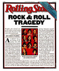 Rolling Stone Cover - Volume #309 - 1/24/1980 - The Who Concert Tragedy - Poster | Canvas Wall Art Print