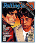 Rolling Stone Cover - Volume #324 - 8/21/1980 - Mick Jagger And Keith Richards - Poster | Canvas Wall Art Print