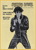 Rolling Stone Cover - Volume #37 - 7/12/1969 - Elvis Presley - Poster | Canvas Wall Art Print