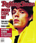Rolling Stone Cover - Volume #441 - 2/14/1985 - Mick Jagger - Poster | Canvas Wall Art Print
