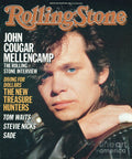 Rolling Stone Cover - Volume #466 - 1/30/1986 - John Cougar Mellencamp - Poster | Canvas Wall Art Print