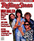 Rolling Stone Cover - Volume #477 - 7/3/1986 - Van Halen - Poster | Canvas Wall Art Print