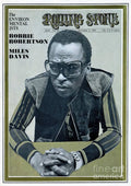 Rolling Stone Cover - Volume #48 - 12/13/1969 - Miles Davis - Poster | Canvas Wall Art Print