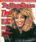 Rolling Stone Cover - Volume #485 - 10/23/1986 - Tina Turner - Poster | Canvas Wall Art Print