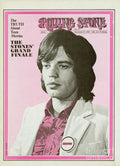 Rolling Stone Cover - Volume #49 - 12/27/1969 - Mick Jagger - Poster | Canvas Wall Art Print