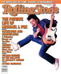 Rolling Stone Cover - Volume #495 - 3/12/1987 - Michael J. Fox - Poster | Canvas Wall Art Print