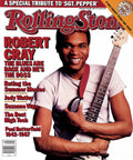 Rolling Stone Cover - Volume #502 - 6/18/1987 - Robert Cray - Poster | Canvas Wall Art Print