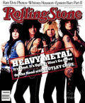 Rolling Stone Cover - Volume #506 - 8/13/1987 - Motley Crue - Poster | Canvas Wall Art Print