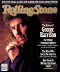 Rolling Stone Cover - Volume #511 - 10/22/1987 - George Harrison - Poster | Canvas Wall Art Print