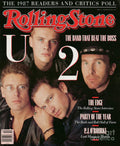 Rolling Stone Cover - Volume #521 - 3/10/1988 - U2 - Poster | Canvas Wall Art Print