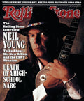 Rolling Stone Cover - Volume #527 - 6/2/1988 - Neil Young - Poster | Canvas Wall Art Print