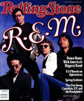 Rolling Stone Cover - Volume #550 - 4/20/1989 - Rem - Poster | Canvas Wall Art Print
