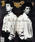 Rolling Stone Cover - Volume #560 - 9/7/1989 - Mick Jagger And Keith Richards - Poster | Canvas Wall Art Print