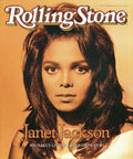 Rolling Stone Cover - Volume #572 - 2/22/1990 - Janet Jackson - Poster | Canvas Wall Art Print