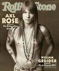 Rolling Stone Cover - Volume #627 - 4/2/1992 - Axl Rose - Poster | Canvas Wall Art Print