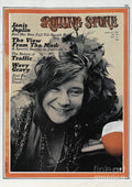 Rolling Stone Cover - Volume #64 - 8/6/1970 - Janis Joplin - Poster | Canvas Wall Art Print