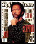 Rolling Stone Cover - Volume #655 - 4/29/1993 - Eric Clapton - Poster | Canvas Wall Art Print