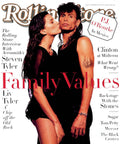 Rolling Stone Cover - Volume #694 - 11/3/1994 - Liv And Steven Tyler - Poster | Canvas Wall Art Print