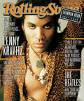 Rolling Stone Cover - Volume #722 - 11/30/1995 - Lenny Kravitz - Poster | Canvas Wall Art Print
