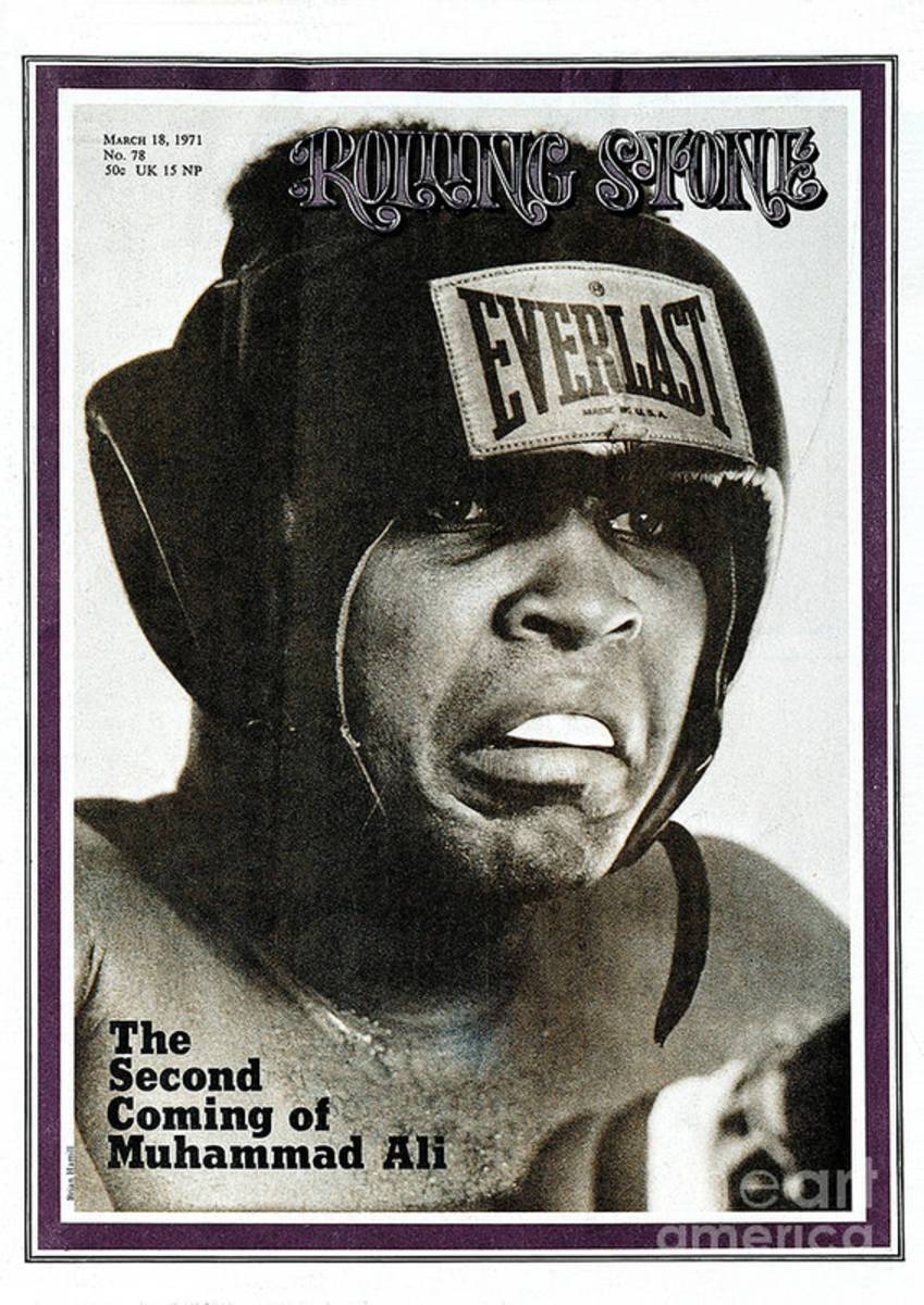 Rolling Stone Cover - Volume #78 - 3/18/1971 - Muhammad Ali - Poster | Canvas Wall Art Print