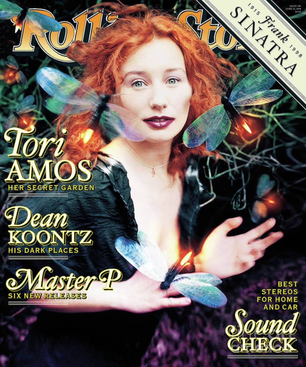 Rolling Stone Cover - Volume #789 - 6/25/1998 - Tori Amos - Poster | Canvas Wall Art Print