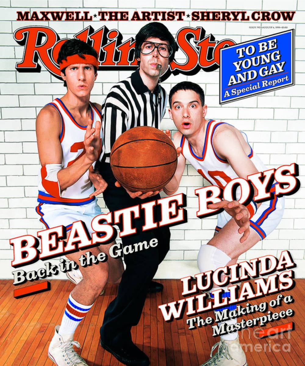 Rolling Stone Cover - Volume #792 - 8/6/1998 - Beastie Boys - Poster | Canvas Wall Art Print