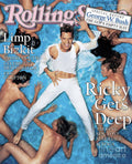 Rolling Stone Cover - Volume #818 - 8/5/1999 - Ricky Martin - Poster | Canvas Wall Art Print