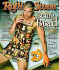 Rolling Stone Cover - Volume #824 - 10/28/1999 - Brad Pitt - Poster | Canvas Wall Art Print